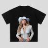 Beyonce Cowboy Carter Graphic T-Shirt Men Women Casual Cotton Country Pop Streetwear Fan Merch Top