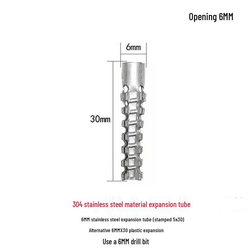 304 Stainless Steel Pagoda Hollow Wall Anchors