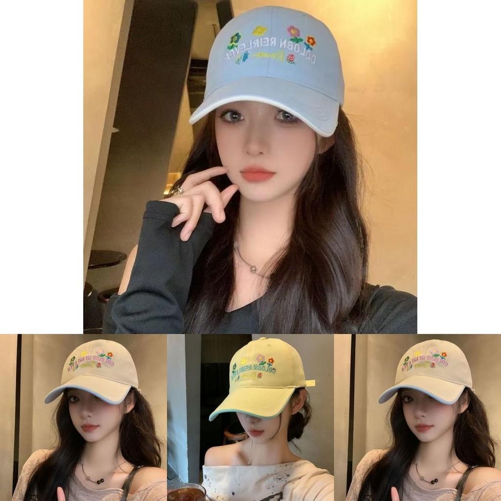Lovely Soft Top Baseball Cap For Women With Unique Floral Embroidery For All Occasions