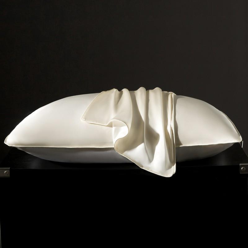 40mm 100% Pure Mulberry Silk Pillowcase 48x74cm Single Or Pair Anti-Mite Hypoallergenic Luxury Sleep Cover