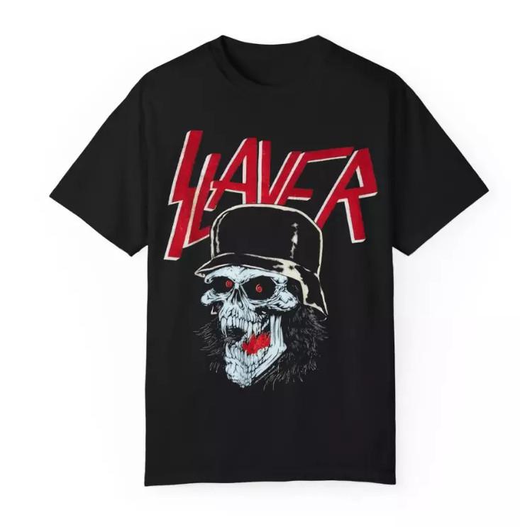 

Двусторонняя печать Slaytanic Wehrmacht Винтажная футболка с туром метал-группы 2XL