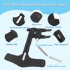 Adjustable Two Finger Brace Trigger Finger Splint Straighten Broken Bent Fingers Thumbs Mallet Splint Tenosynovitis Support