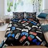 Gaming Bedding Set Game Bed Cover 135 For Adults Kids Soft Microfiber Modern Gamepad Duvet Cover Decorative With Pillowcase