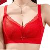 Women Floral Lace Comfortable Push Up Breathable Shaping Anti Slip Bra