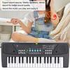 Portable Electronic Piano Multifunctional Keyboard Microphone Baby Music Toy430A1 English Version