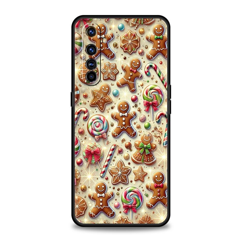 

New Year Christmas Case For Realme C67 C63 C55 C53 C35 C25 C21 GT 2 3 5 6 10 11 12 13 Pro Plus 5G Soft TPU Phone Cover Funda Bag Realme C67 4G