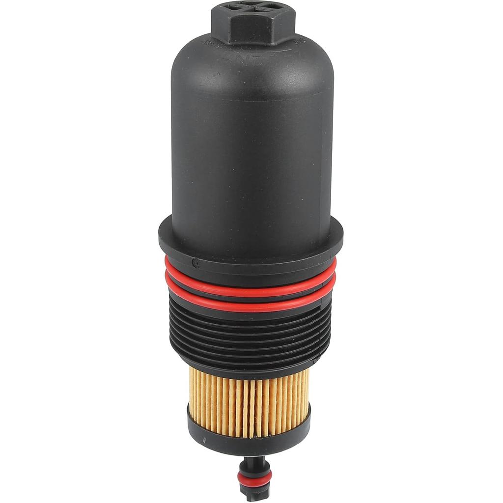 No.FT4Z-6A832-C Engine Oil Filter Housing Cover Cap for Ford Edge Sport 2.7L 2015-2018 for Ford F-150 2.7L 2015-2025 for Ford Bronco 2.7L 2021-2024