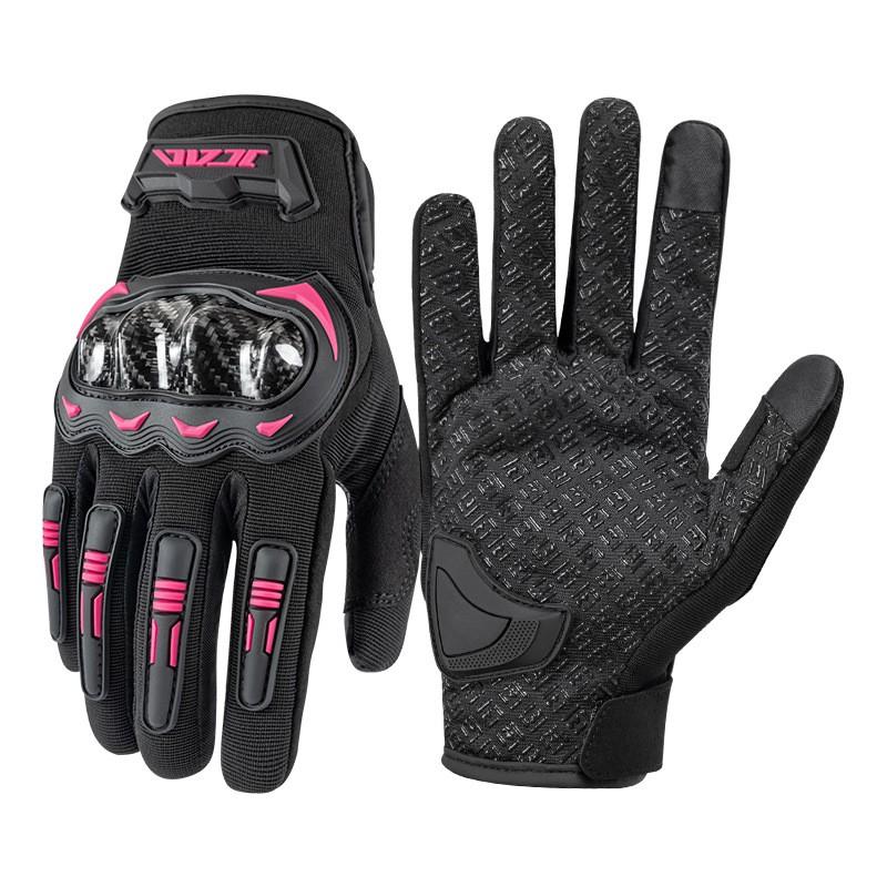 Motorcycle Riding Gloves Full Finger Anti-Slip Breathable Touchscreen Compatible Men Women Cycling Racing Outdoor Use
