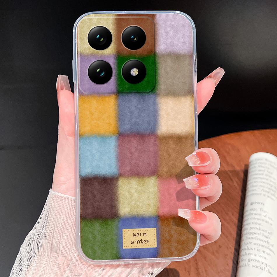 Case For Xiaomi 15T Pro Creative Funny Phone Shell For Xiaomi 15 T Transparent Soft Silicone Lightweight Protective Back Cover