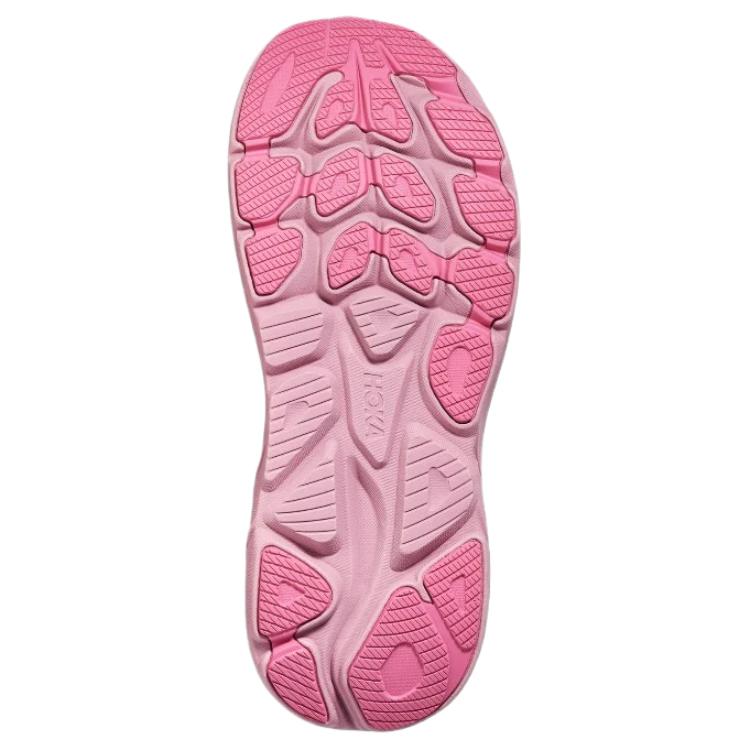 HOKA Clifton 10 Wide Rose Cream Women Sneakers Dried-Rose 1162050-RMD