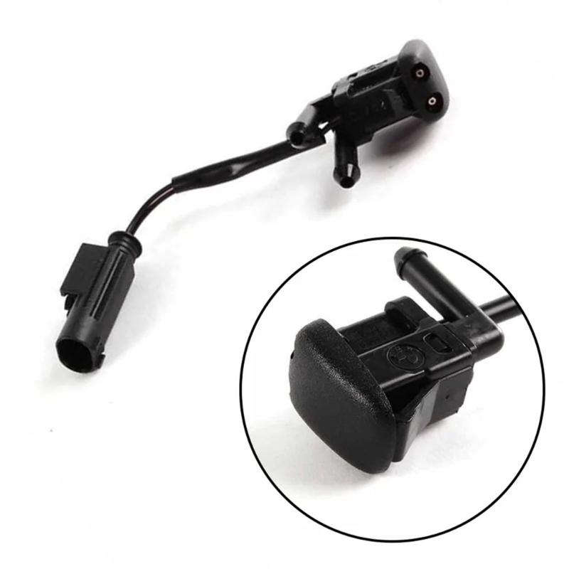 Windshield Washer Nozzle for E39 525i 528i 61668361042 A61668361042 Replacement Windscreen Wiper Nozzle Jet