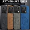 Pro Infinix Note 30 Pro/Infinix Note 30 5G Pouzdro Jednoduché Stylové Magnetické Sání Luxusní PU Kůže Šetrné k pokožce Ochranné proti pádu