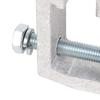 Fixing Clamp Rail System Durable Truck Cap Mounting Clamp Convenient Utility Rail System  Truck Cap