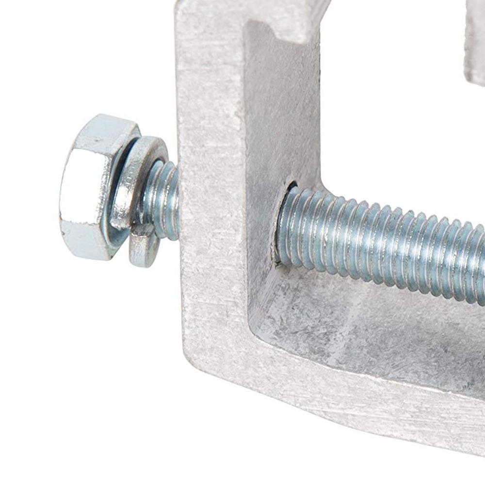 Fixing Clamp Rail System Durable Truck Cap Mounting Clamp Convenient Utility Rail System Truck Cap