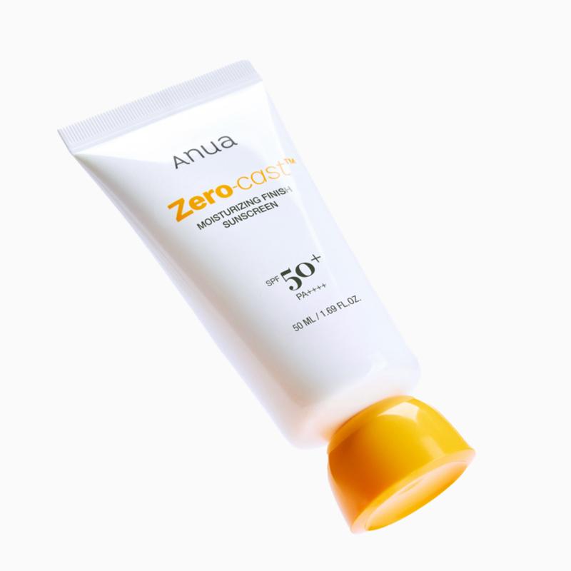 Anua Zero-cast Moisturizing Finish Sunscreen SPF 50+ PA++++ 50ml