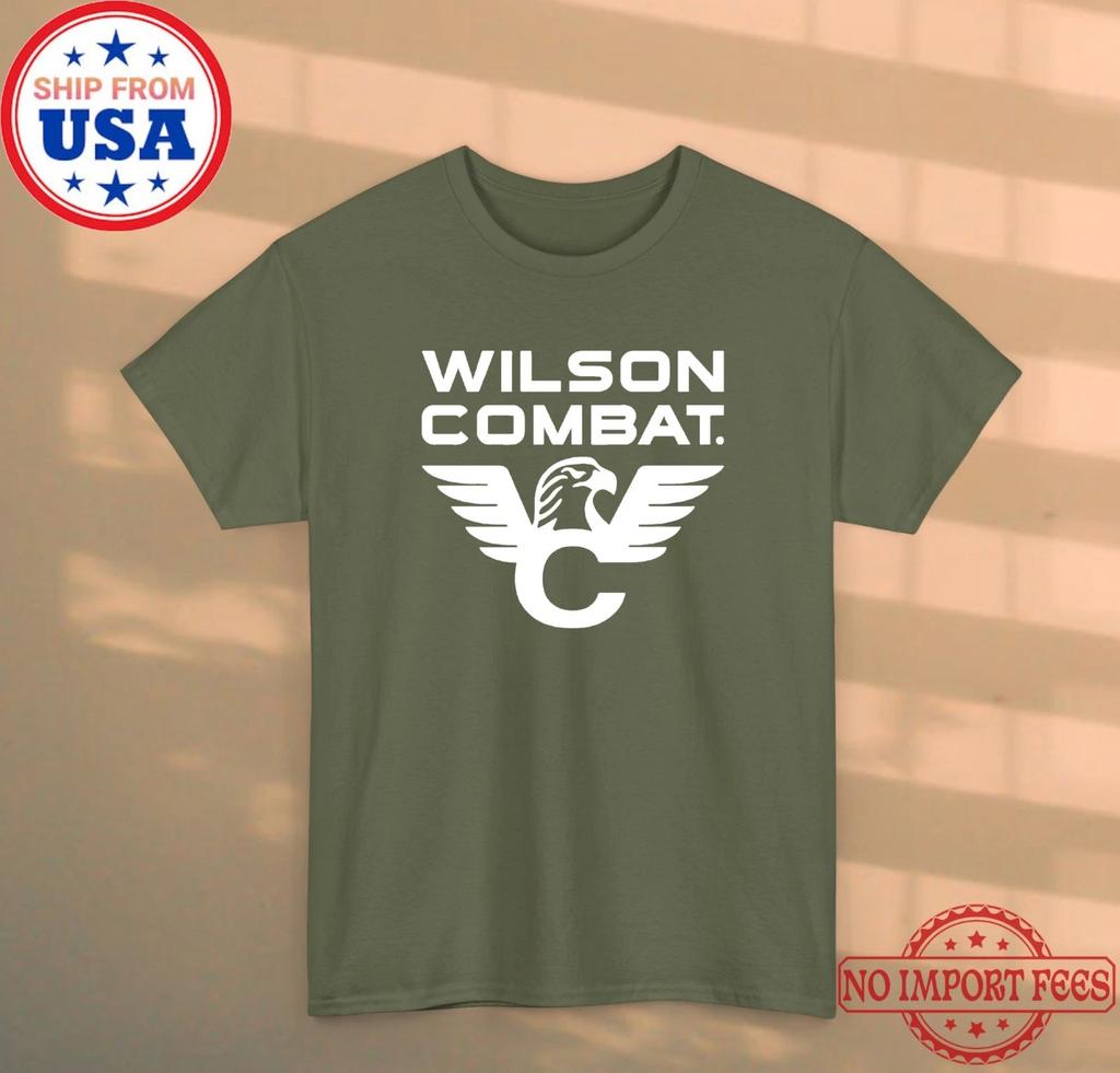 Wilson Combat Guns Firearms Men's Army Green Size S-5XL