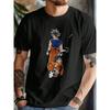 Goku Generations T-Shirt,Soft Breathable & Fade-Resistant, Classic Fit for Daily Casual Wear