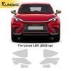 Pro Lexus LBX  2024 2025 Ochranná fólie na světlomety zpětná zrcátka sloupky B C Samolepka TPU PPF Předřezané doplňky Průhledné