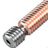 3D Printer Throat Durable High Temperature Resistance Copper Titanium Alloy for Anycubic Vyper