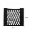 1 Car Net Car Trunk Storage Bag Luggage Storage Bag Double Stretch Velcro Car Storage Net Bag Mesh Storage Net