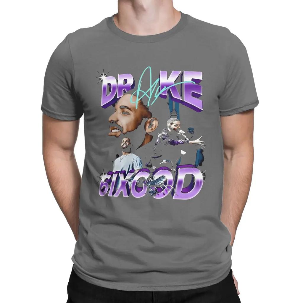 Vintage Drizzy Drake Season Ablum T-Shirt for Men O Neck 100% Cotton T Shirts Short Sleeve Tees Graphic Tops