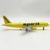 1/400 Scale Aircraft Simulation Alloy A320 Spirit Aviation Airlines 20CM  Airplane Model Display Boutique Airplane Toy Enthusias