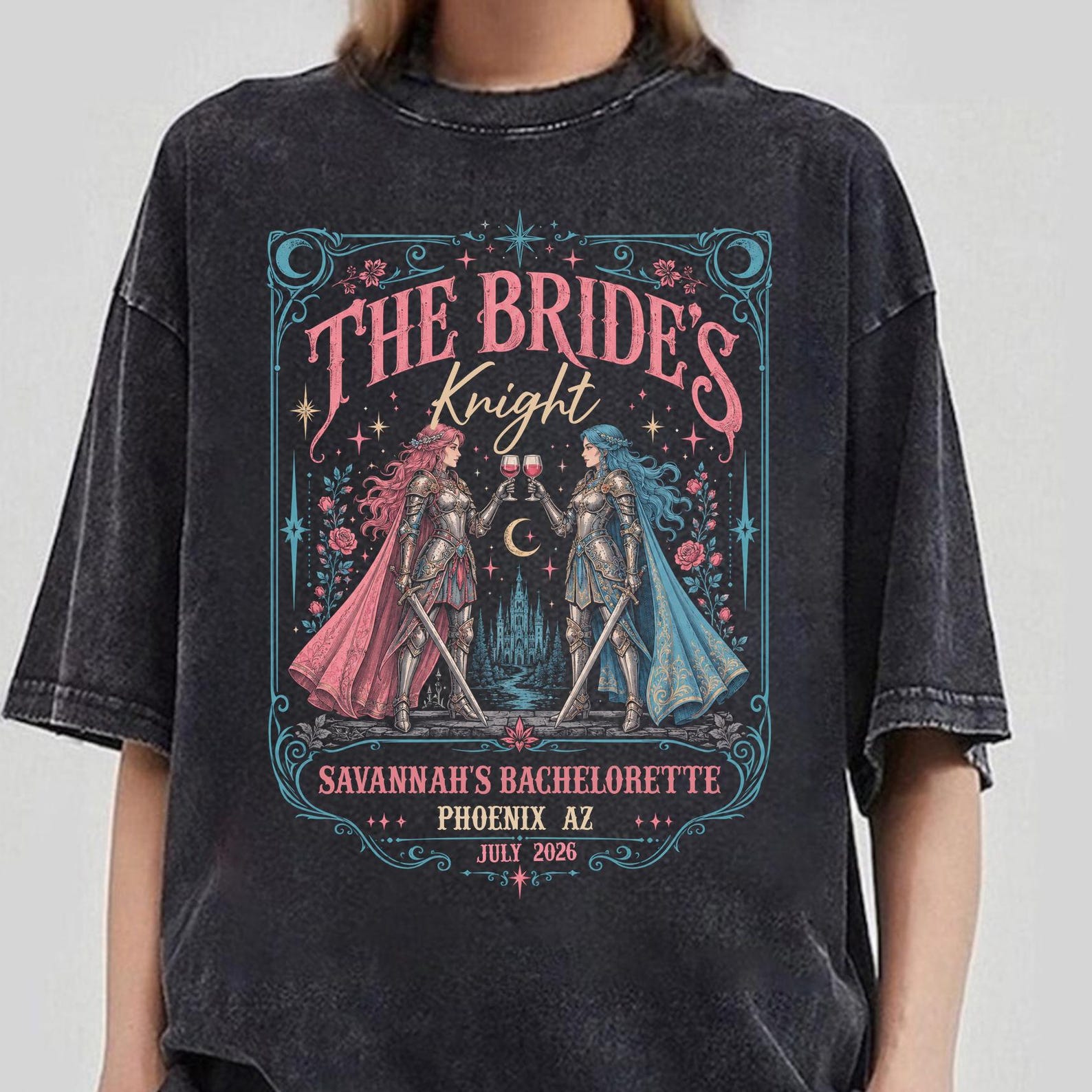 Last Knight Out Medieval Bachelorette Shirt, Renaissance Faire Bride Tee, Fantasy Bach Party Tee, Bridal Squad, Medieval Bachelorette Party XL