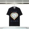 Cross-border Casablanca Summer New Casablanca Letter Logo Printed Loose Short-sleeved T-shirt