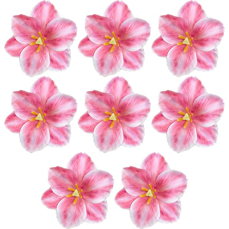 Fabric Flowers Sweet Girl Side Hair Clips Small Fresh and Fashionable Duckbill Clip Hair Accessories