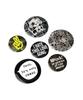 Mahagrid Festa Button Pin Set Black(Mg2Fmmab65A)