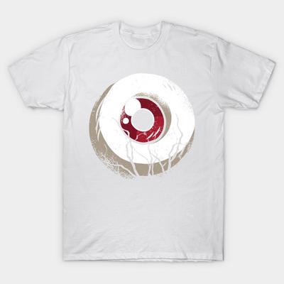 T Shirt Women Cracked Eyeball Harajuku Print Kawaii Tshirt Summer Short Sleeve Female T-Shirt Top Tee