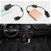 Car Cigarette Lighter Socket Car Interior Accessories USB 5V To 12V Converter Adapter Wired Controller Plug Connector Adapter