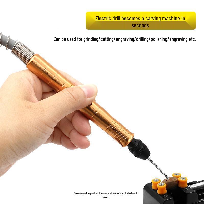 Flexible Shaft Extension Cords for Electric Grinders and Engraving Machines with Chucks