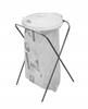 Lid for the frame of the garbage bag stand 120 l. White
