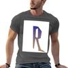 R With A Gradient Tshirt Unisex T Shirts Cotton T Shirt Personalised Funny T Shirts Dark Humor Tshirt