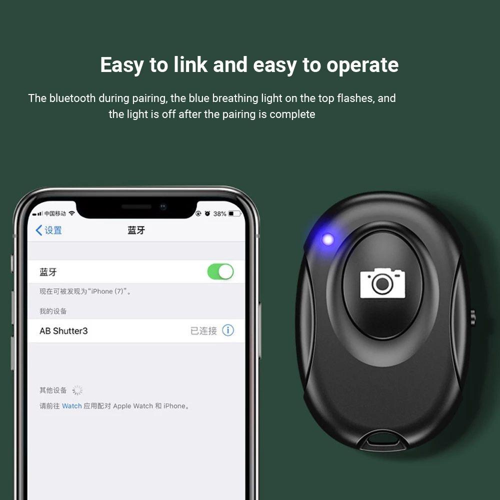 Controller Camera Stick Shutter Release Phone Selfie Wireless Controller Bluetooth Self-Timer