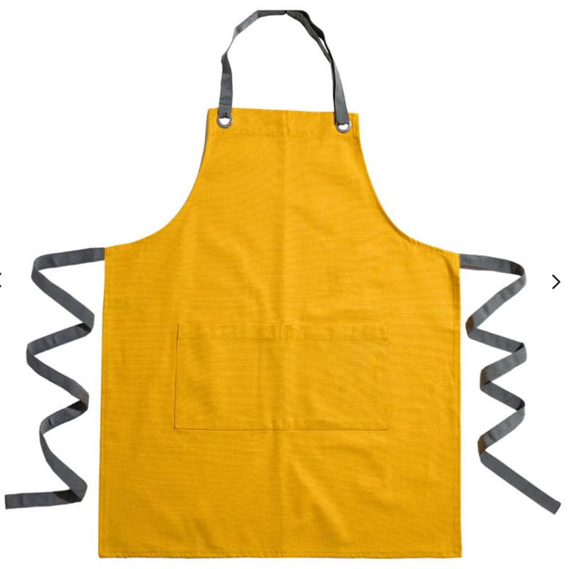 Cotton Canvas Waterproof Apron for Men & Women - Ideal for Commercial Kitchens