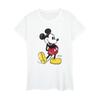 Disney Womens/Ladies Mickey Mouse Classic Kick Cotton T-Shirt
