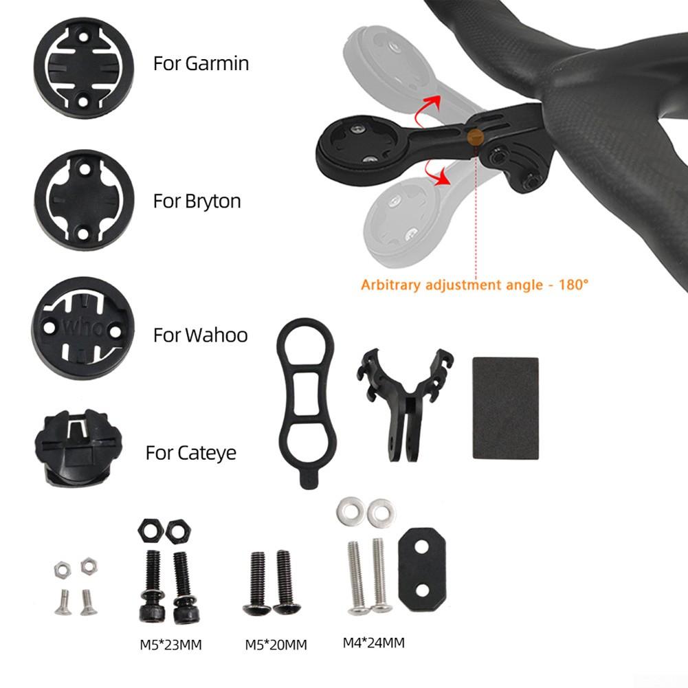 

1 комплект велосипедного держателя для компьютера, регулируемый велосипед из АБС-пластика, черный