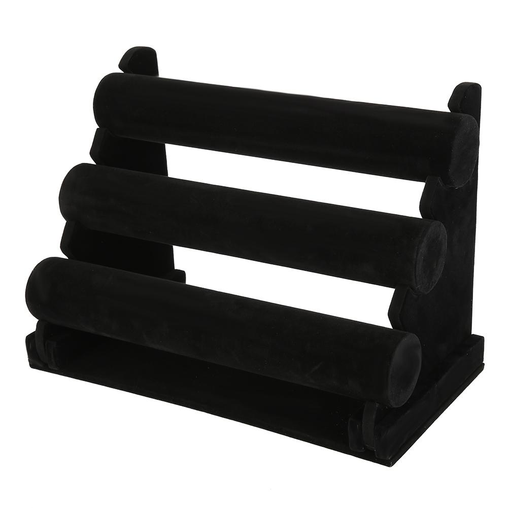 Three Layer Watch Display Storage Rack Organizer Bracelet Jewelry Stand Holder