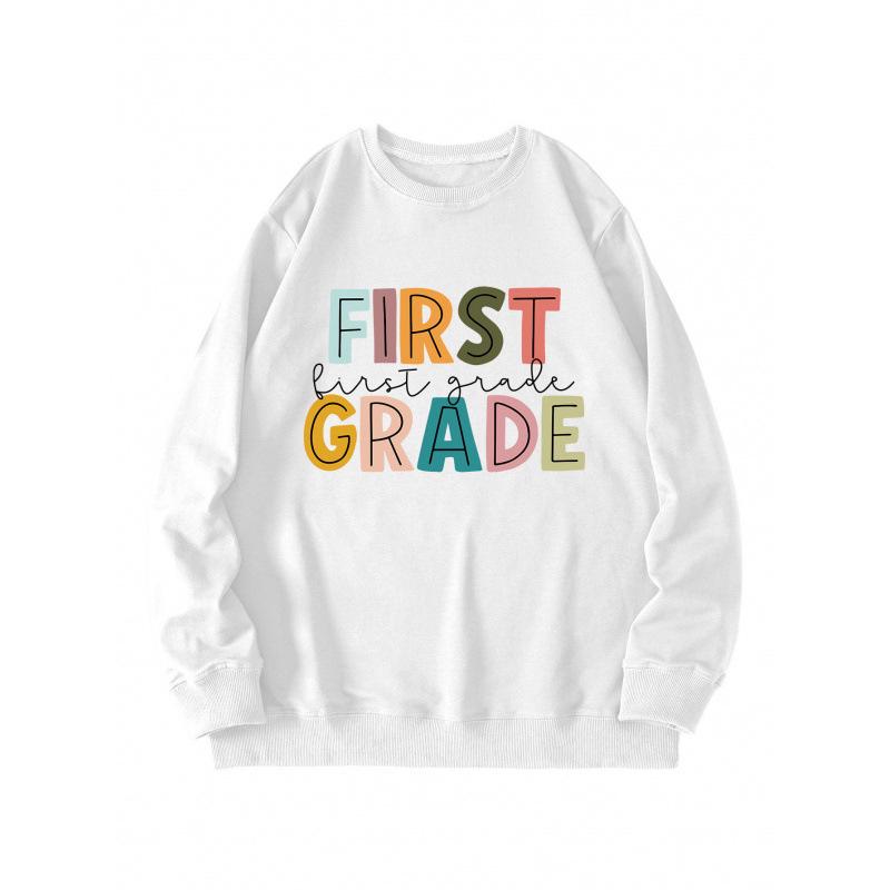 Women's European & American Fashion Round Neck Hoodie - Autumn/Winter Long Sleeve, In Stock