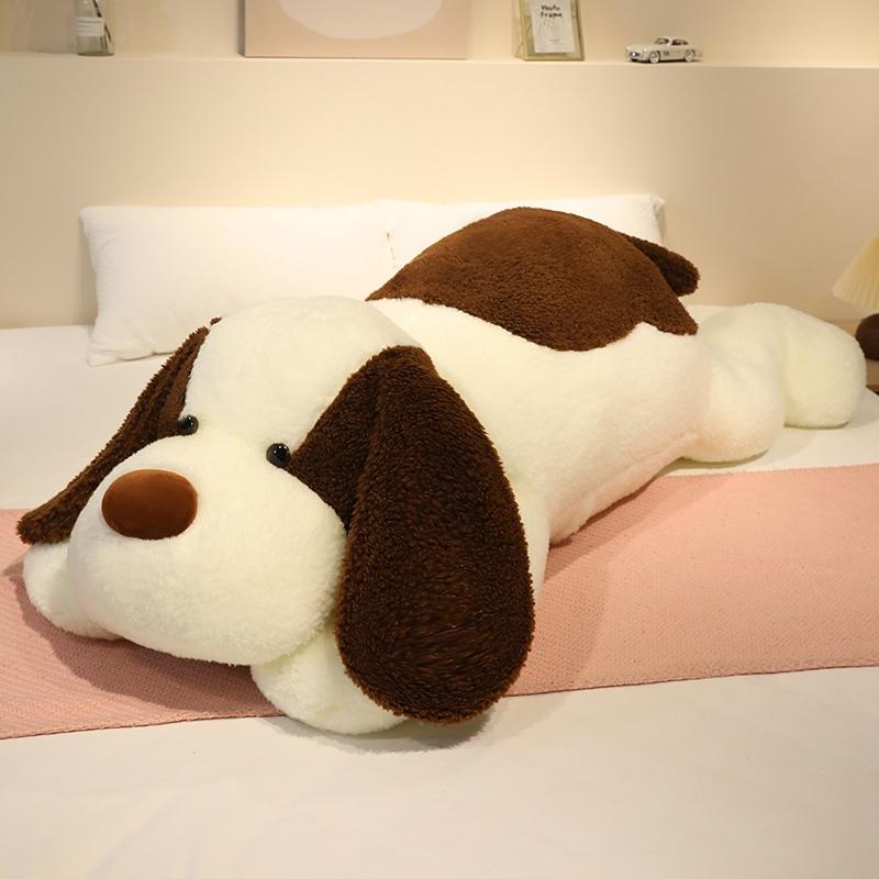 

Cartoon Stuffed Animal Dog 90/110CM Giant Measurement Plush Playthings Dolls Puppy Sleeping Pillow Birthday Present Gifts 90cm