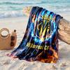 Villarreal FC Print Microfiber Beach Towel Quick Dry Absorbent Large Towel For Beach Swimming Travel