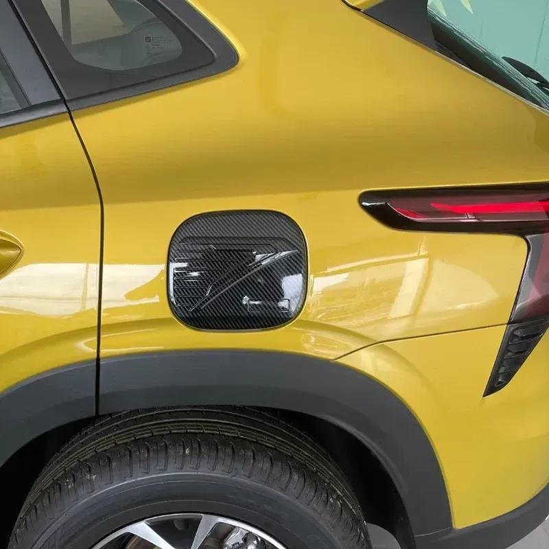 For Chevrolet Trax  2024 Exterior Accessories ABS Carbon Fiber Car Fuel Oil Tank Gas Cap Cover Trim Sticker Car Styling
