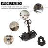 2Sets Vintage Lock with Key Cupboard Locks Retro Decorative Furniture Locks for Wooden Boxes Toolboxes Drawers Cabinets