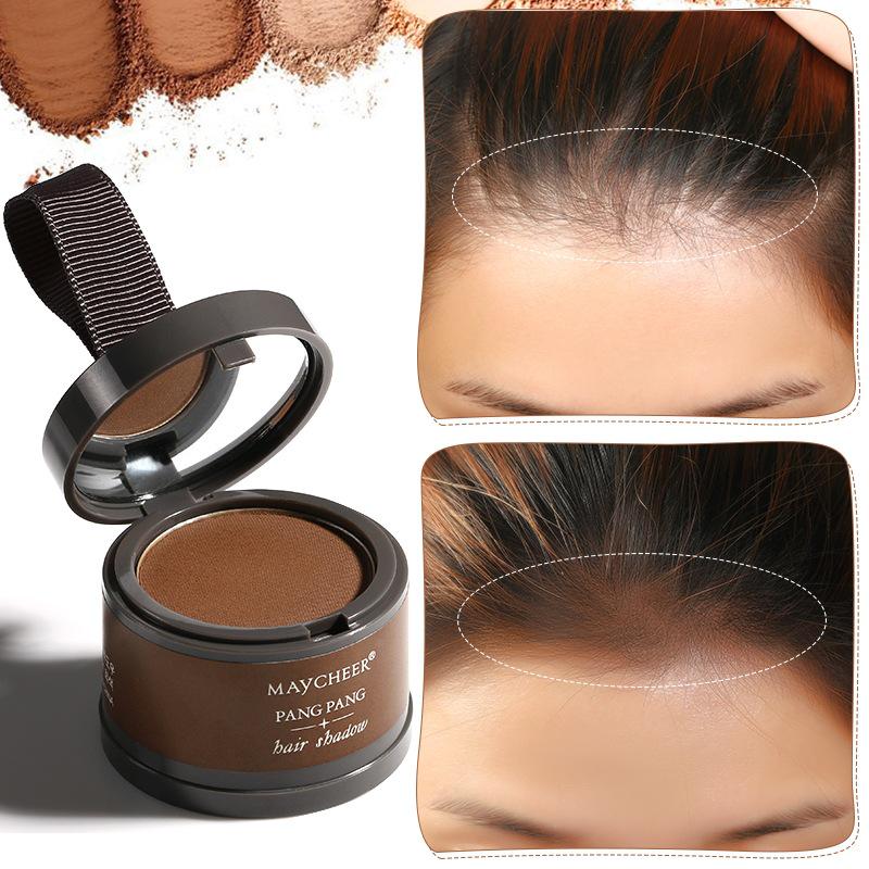 MAYCHEER Hairline Shadow: Hairline and Temple Contour Powder for Filling Forehead Edges.
