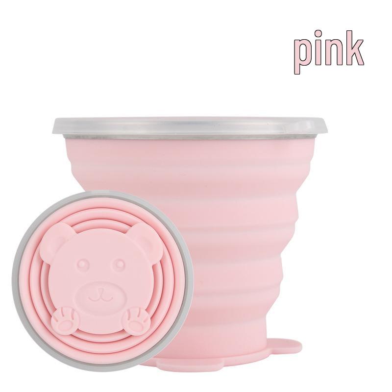 Silicone Folding Travel Cup: Portable and Handy for Outdoor Use
