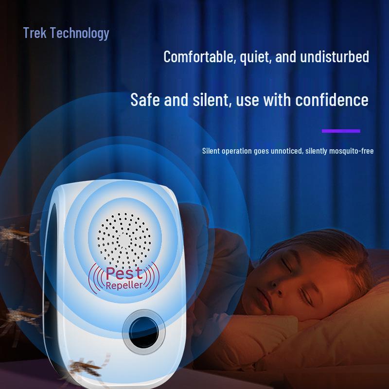 High-Power Ultrasonic Pest Repeller with Dual Speakers: Mosquito & Mouse Control for Home.