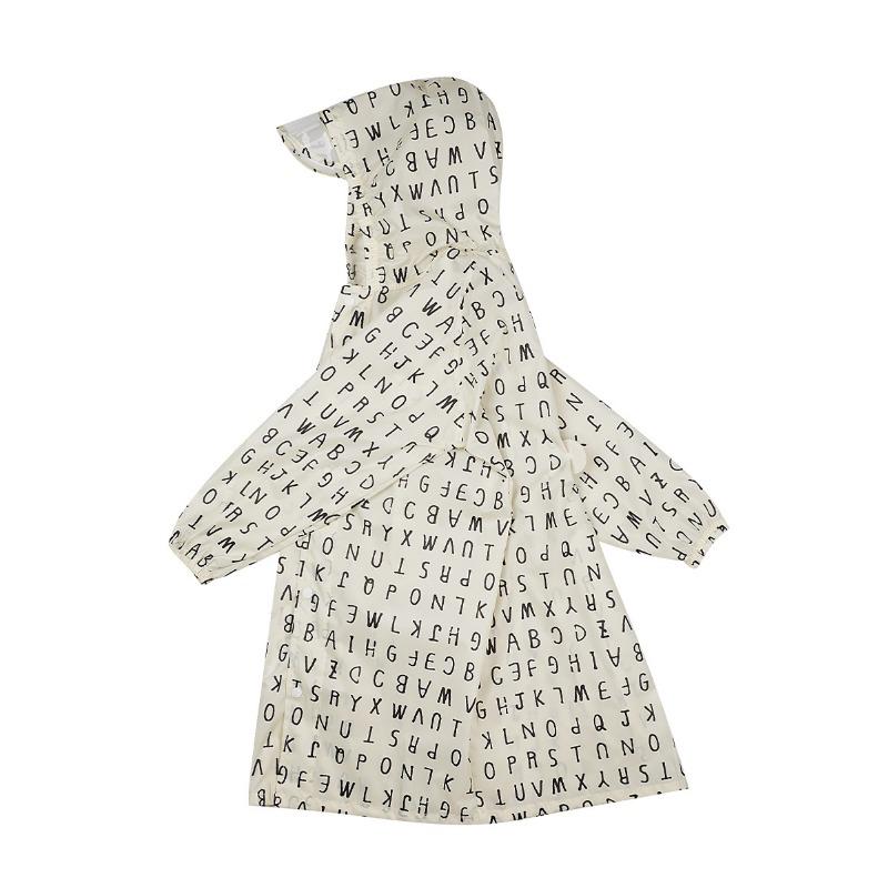Children Rain Poncho Non-Disposable Travel Rain Gear Coat Outdoor Quick-dry Student Child Raincoat Kids Rainwear Waterproof