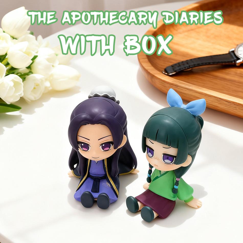 The Apothecary Diaries Maomao Jinshi Mini Figur Anime Peripherie Kawaii Sitzende Spielzeuge Desktop Auto Ornamente Modell Weihnachtsgeschenke